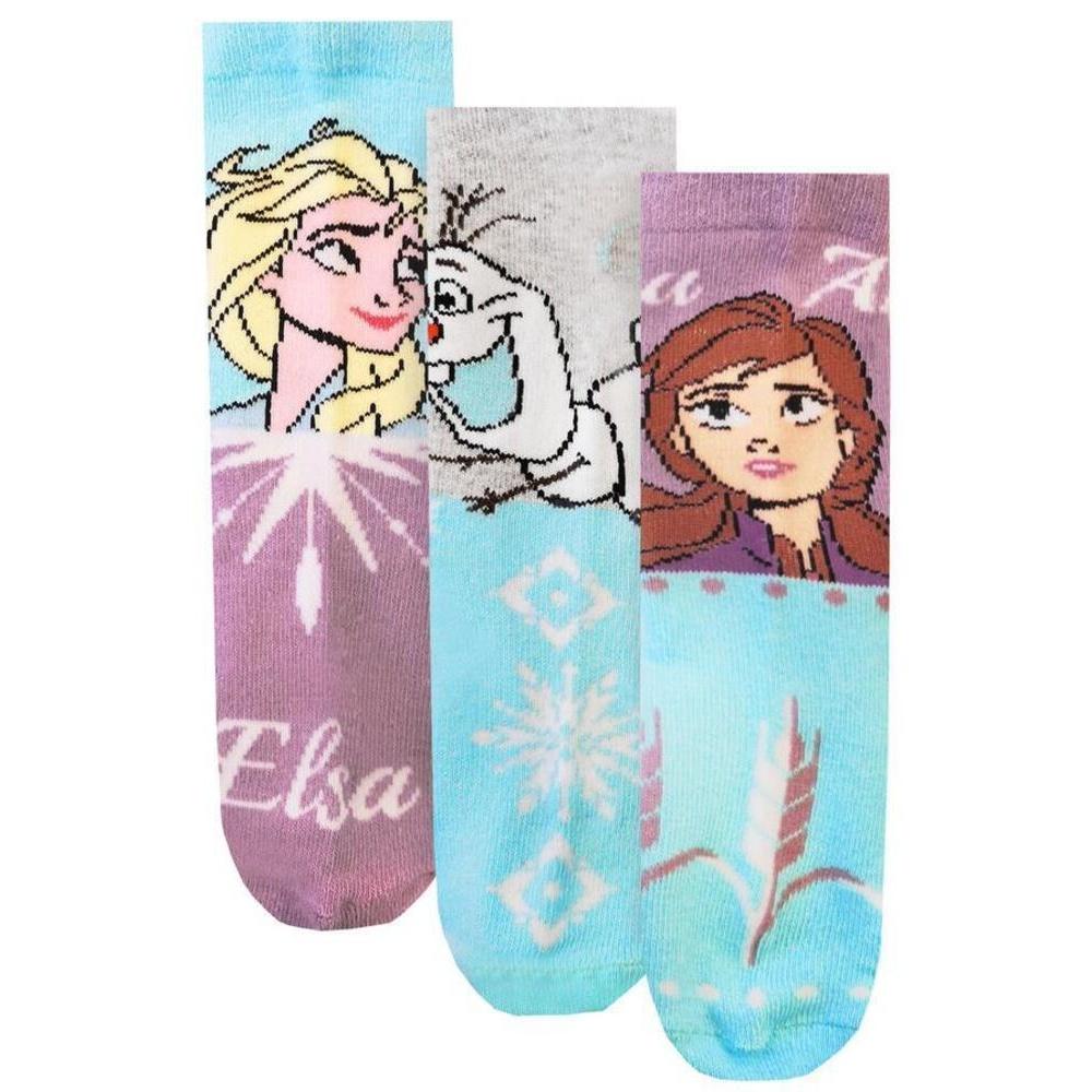 Frozen Girls Character Socks (Pack of 6)