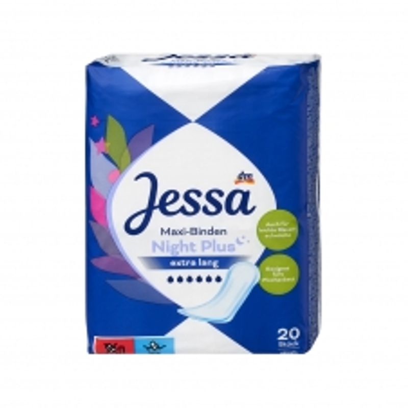 Jessa Макси ночные 20 шт. (индивидуально завернутый)