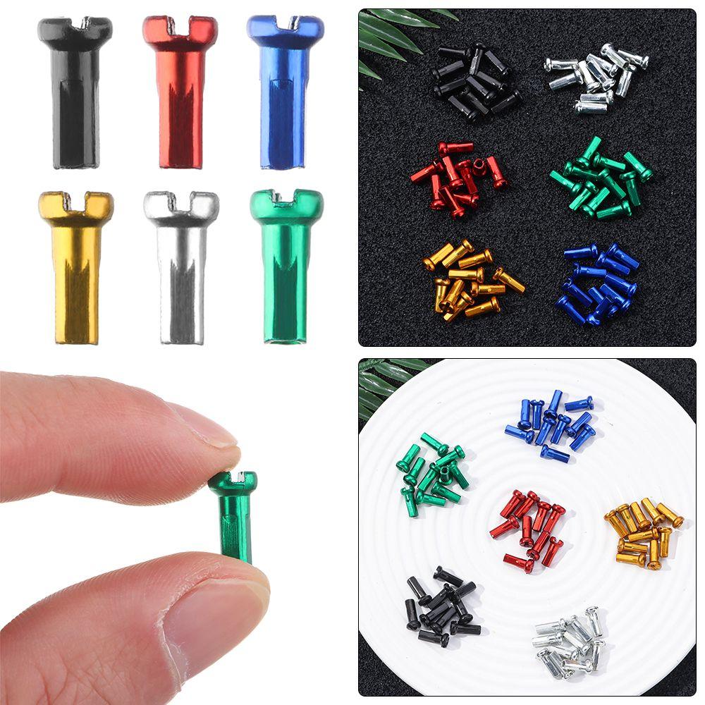 Alloy Anodized Bike Multicolor Cycling Spokes Nipples Bicycle Wheel Accessories Wheel Spoke Nipples
