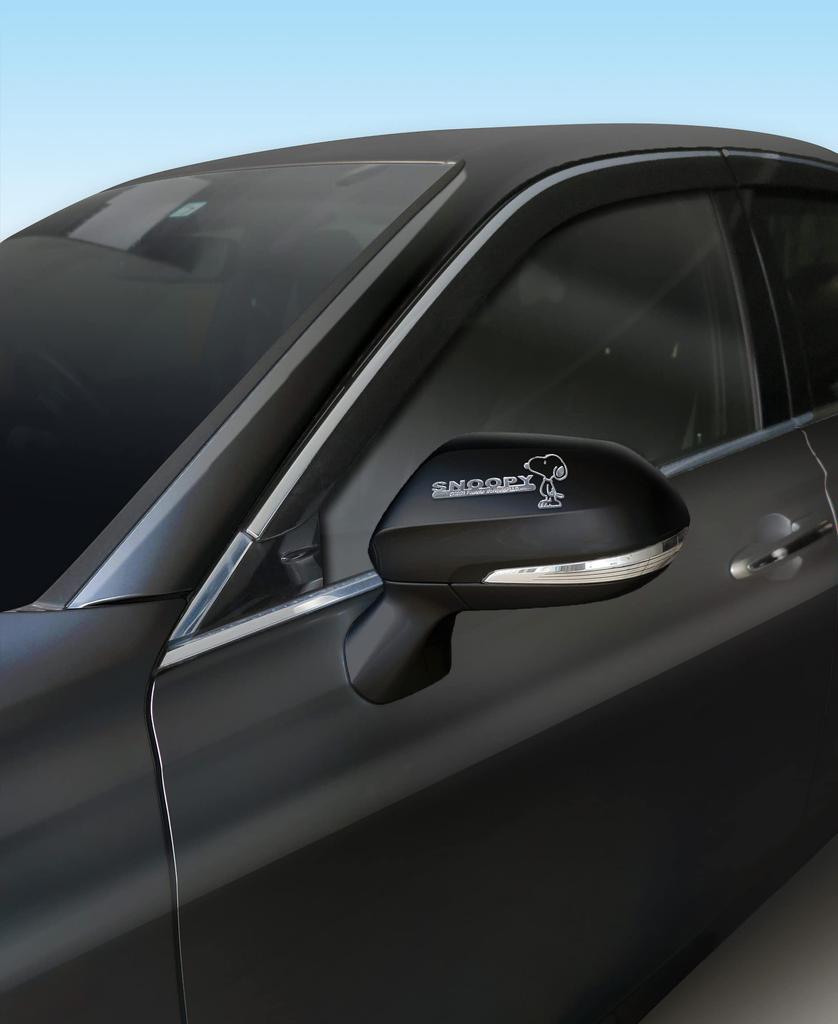 Meiho Наклейка с эмблемой Снупи, НОВАЯ 3D-наклейка на автомобиль, стильное дверное зеркало SNOOPYF