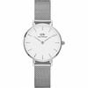 Женские часы Daniel Wellington Classic Petite Белые Стерлинговое серебро DW00100220