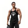 Running Vests Mens Bodybuilding Stringer Tank Tops Gym Clothing Cotton Sleeveless Shirt Summer Sports Singlets Workout Tanktop