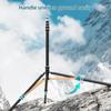 252cm/99in Adjustable Tripod Stand Video Light Stand Carbon Fiber 4-section Adjustable 6kg/13.2lbs