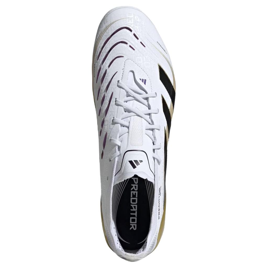 adidas PREDATOR ELITE Устойчивые к истиранию Футбольные бутсы Унисекс Белый Черный JR4489