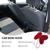 Alloy Bow Car Hook Bow Car Holder Hook NEW Car Seat Back Headrest Hook