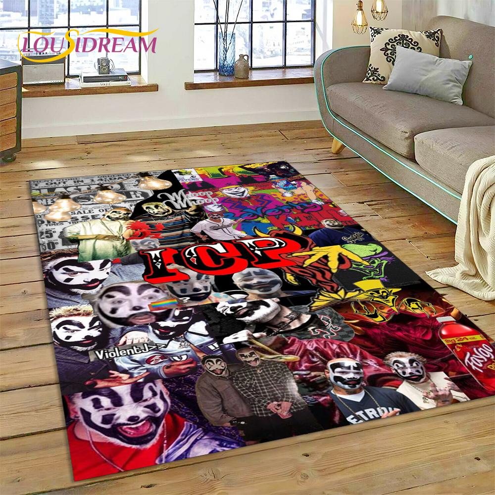 3D Рэп Металл Insane Clown Posse Icp Juggalo Ковер Коврик для Спальни Гостиной Дома Украшение Дивана, Игровой Большой Декор Напольный Коврик