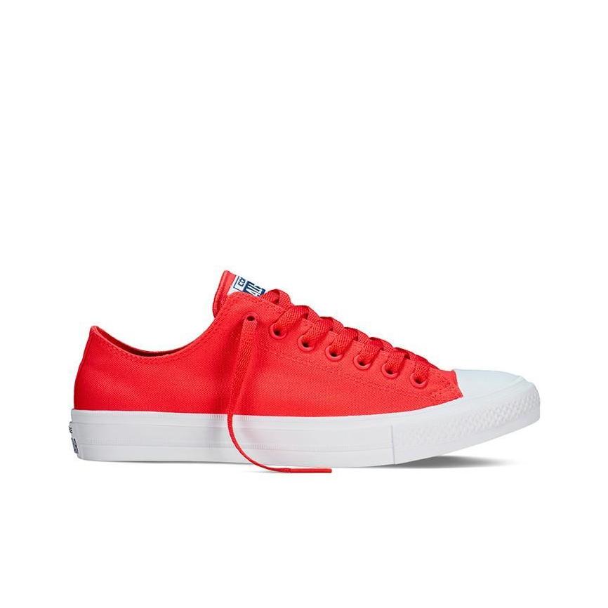 Converse Chuck Taylor All Star Удобные Универсальные Низкие Кеды из Канваса Унисекс Красные 151123C