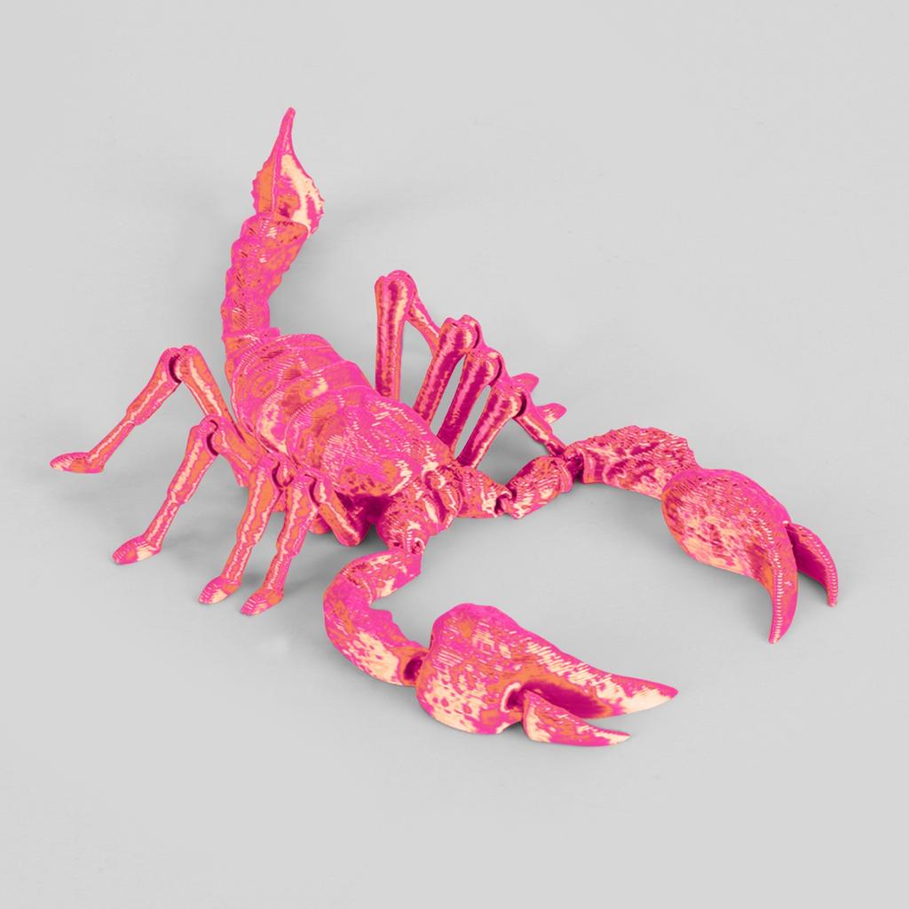 3D-печать Скорпион 3D-печать Шарнирная игрушка Скорпион Взрослая детская игрушка Таинственная игрушка Скорпион
