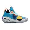 Li-Ning Баскетбольные кроссовки All City 8 Cloud с противоскользящим покрытием, прочные, легкие, с отскоком, с низким верхом, детские кроссовки синего и желтого цвета YKBS114-3