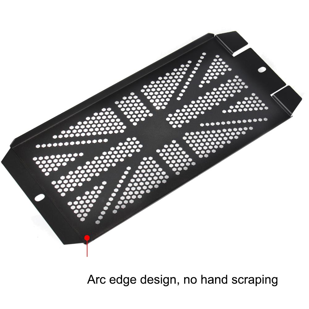 Бак для воды, защита радиатора, модификация мотоцикла для 2017+ Triumph Bobber, черный T120 T100, защитная крышка, аксессуары из нержавеющей стали