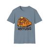 Unisex Softstyle T-Shirt Cartoon Waffle Walrus Hybrid Funny Food Pun