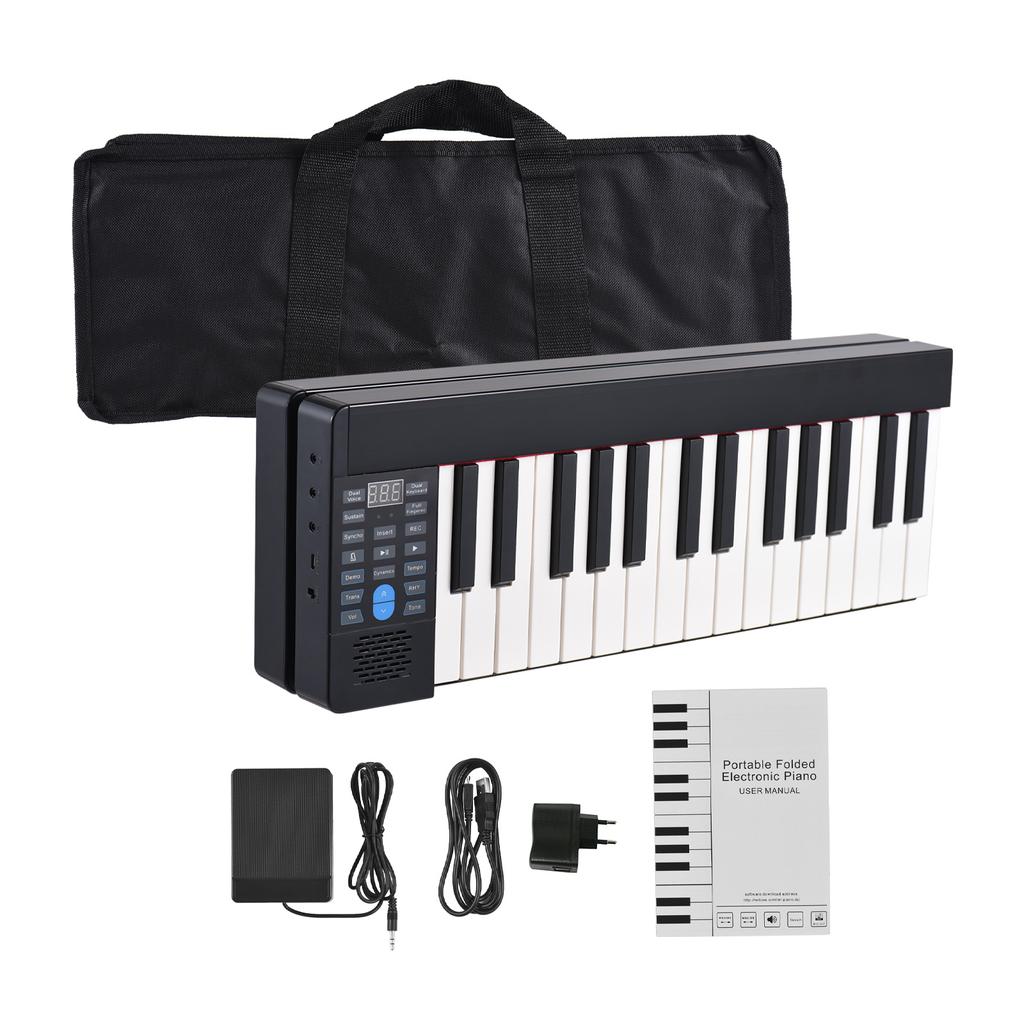 61-Key Foldable Electronic Piano Multifunctional Electronic Organ Folding Digital Piano 61 Keys