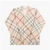 Burberry 8093145 A2205 Check V Neck Kids Cardigan