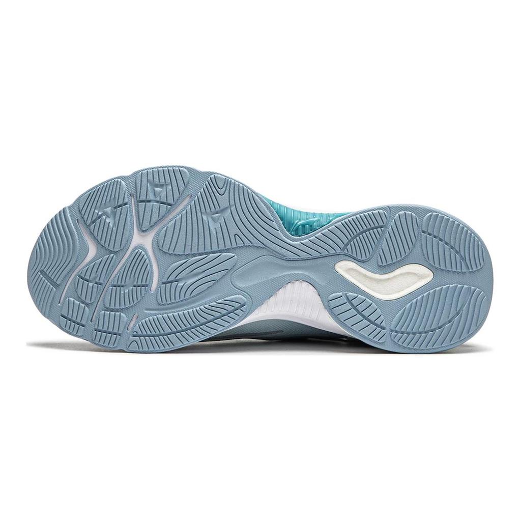 Li Ning Kids Тканевые удобные простые нескользящие амортизирующие низкие повседневные туфли Детские повседневные туфли серо-синего цвета YKCU040-3