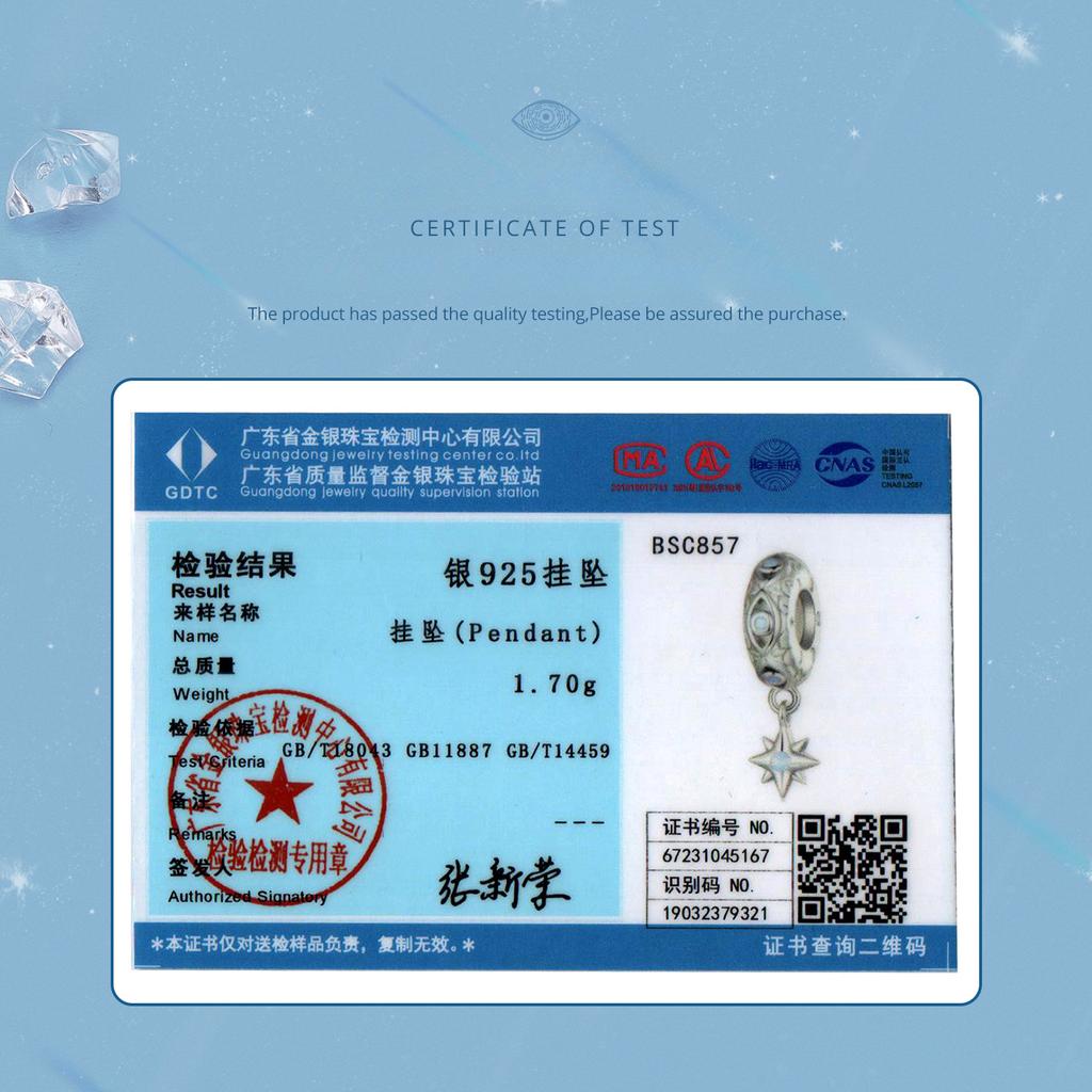 Нежный опаловый браслет-позиционер из силикона Mangstar «Глаз дьявола», разделитель бусин, серебро 925 пробы, бусины на удачу