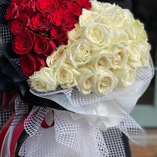 1 рулон сетки для упаковки цветов, декоративная, привлекательная, полиэстеровая, товары для рукоделия, оберточная бумага для букета