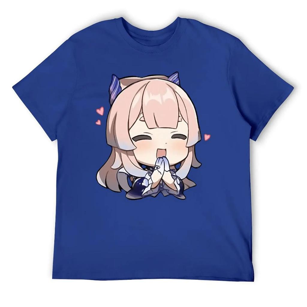 Sangonomiya Kokomi Genshin Impact Pray Tees Vintage T-shirt Harajuku Sports Graphic Aactivity Competition USA Size