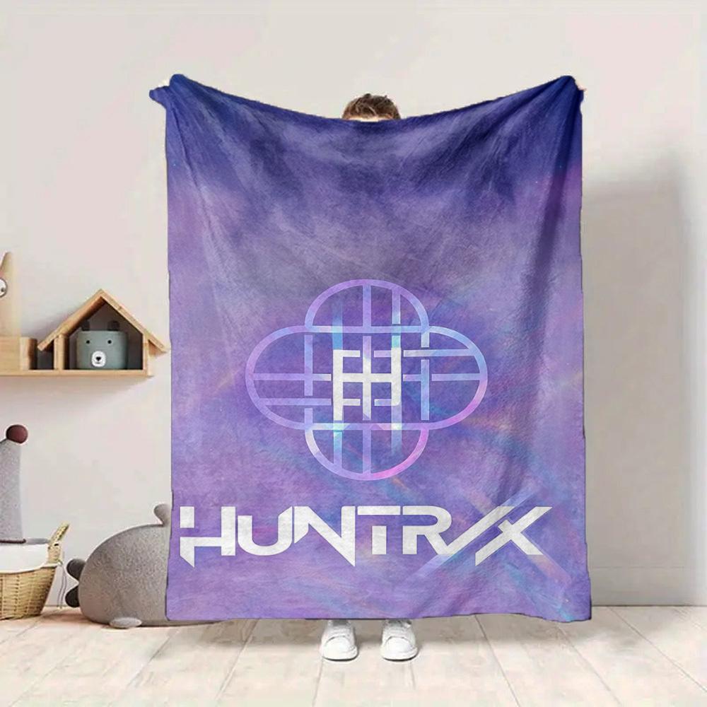 1 шт. Фланелевое одеяло Huntrix [Уютное покрывало] Для дивана, кровати, путешествий, кемпинга, гостиной, офиса, дивана, кресла и кровати