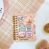 1pc kawaii Mini Planner Notebook Capybara School Supplies New Student Stationery