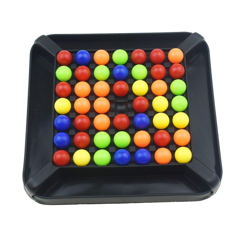 Радужный Шар Исключение Сопоставление Цветов Настольная Игра - Веселое Родительско-Детское Взаимодействие Настольные Шахматы Игрушка Для Детей Семьи