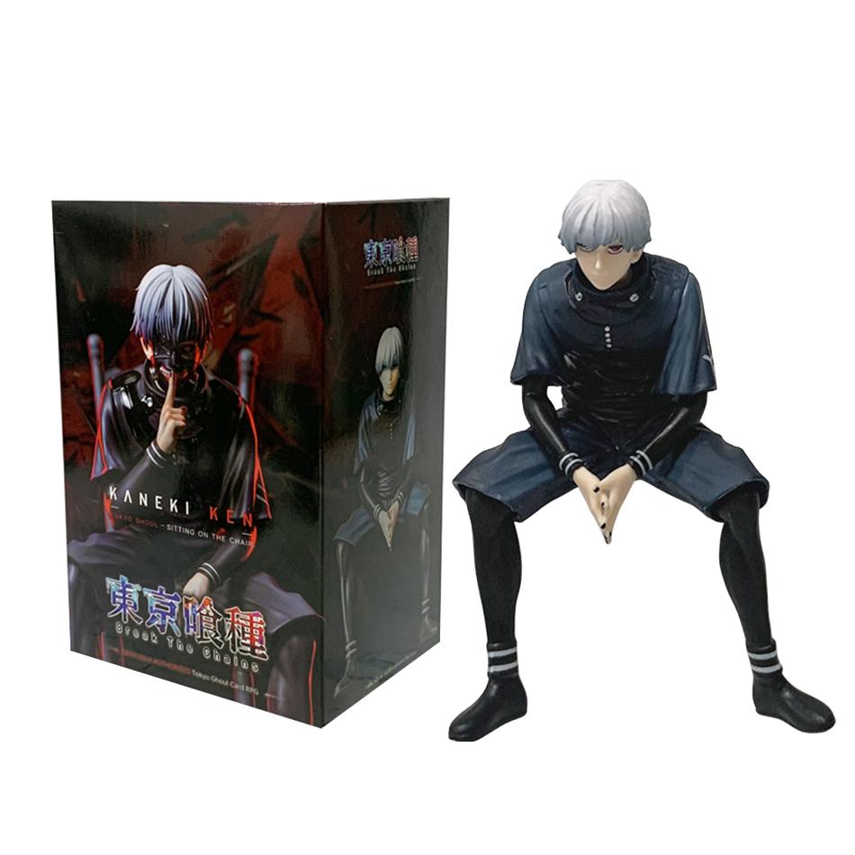 Фигурка Tokyo Ghoul Маска Сороконожки 19см Кен Канеки Аниме Фигурка Сидячая Фигурка Периферийные Декоративные Украшения Модель Игрушка Подарок