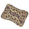 Retro Square Mens Belt Buckle Cowboy Western Large Metal Alloy Buckles