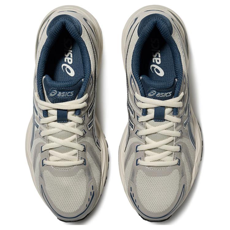 Asics Gel-Flux Удобные Дышащие Амортизирующие Прочные Низкие Повседневные Кроссовки для Бега Женские кроссовки Светло-серые 1012B464-300