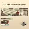 Xiaomi Mount Fuji Custom MOA Profile PBT Keycaps 132 Keys Keyboard Keycaps Dye-Sublimation Keycap for Cherry MX Switches Gamer Keyboard