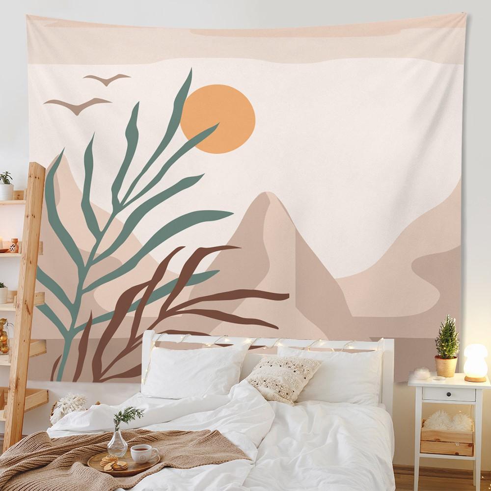 Домашний декор Моранди гобелен фон для комнаты гостиная спальня настенный фон настенная скатерть