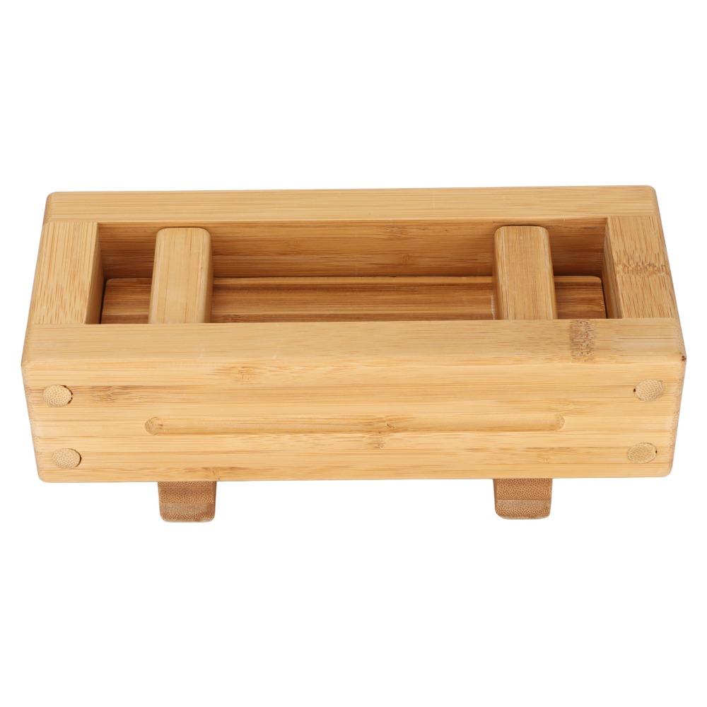 Bamboo Wooden Rectangular Sushi Press Mold Rectangular Wooden Sushi Mold Box Meal Prep