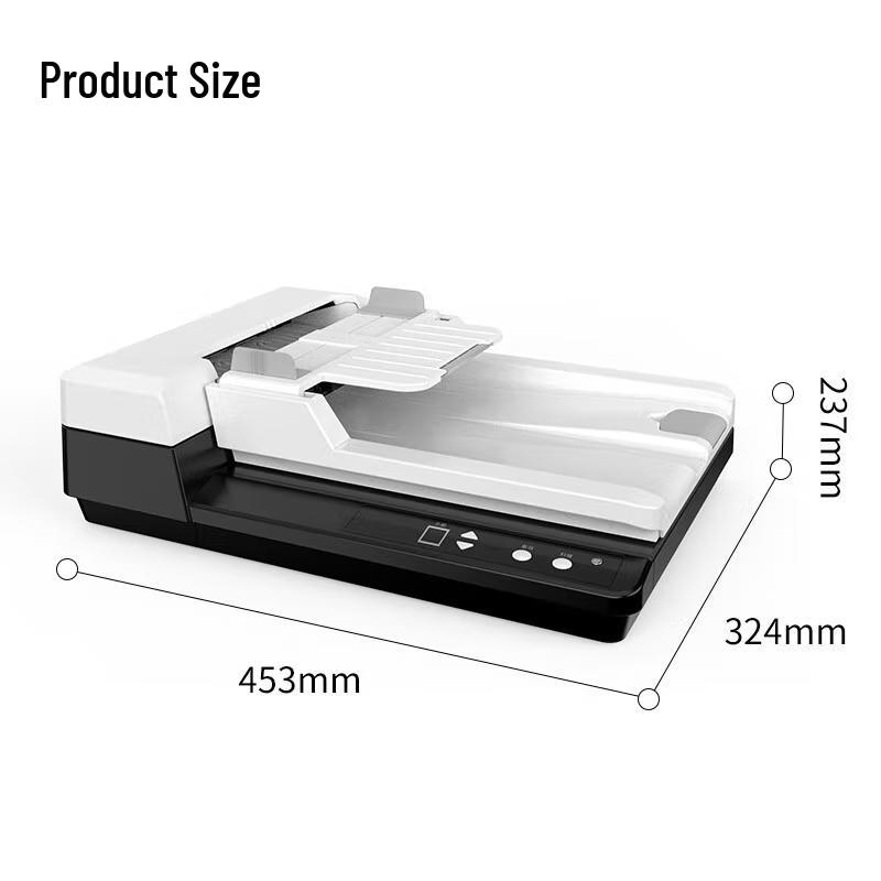 Deli A4 High-Speed Document Scanner CN plug (adapter included)