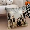 GirlGroup Kpop KKara Cushion Cover Throw Pillow Cover Hidden Button Durable Polyester Chair Cushion