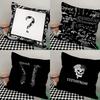 XXXTentacion Rap Hip Hop Music Singer Pillow Case Fashion Square Pillowcase Bedroom Sofa Room Ins Decoration Leisure Cushion
