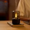 Новый ароматерапевтический увлажнитель воздуха при свечах Компактный настольный Деликатный спрей Может добавлять эфирное масло Распыление эфирного масла