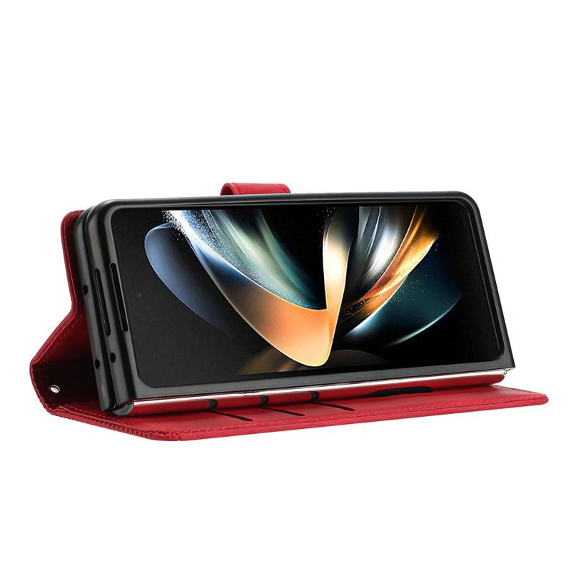 Для Samsung Galaxy Z Fold 3 4 5 6 бумажник флип чехол кожаный роскошный чехол слот для карт