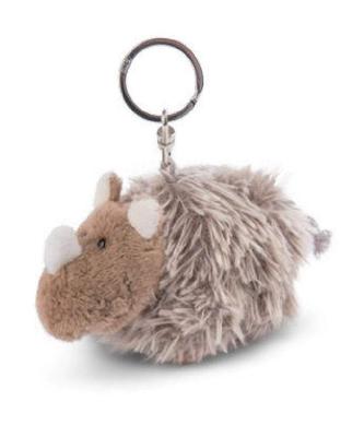 NICI BB Wool Носорог Элеонора, 10 см, Мягкая плюшевая игрушка, Идеальный подарок (Номер продукта: 3046646)