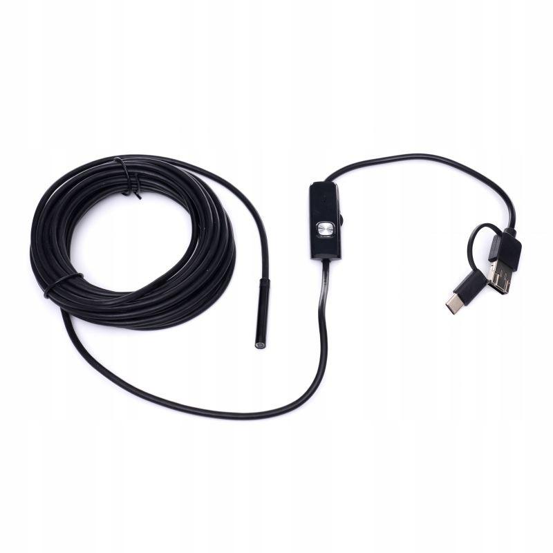 3-in-1 Kraft&Dele Endoscopic Inspection Camera Usb Android Ios Windows Mac