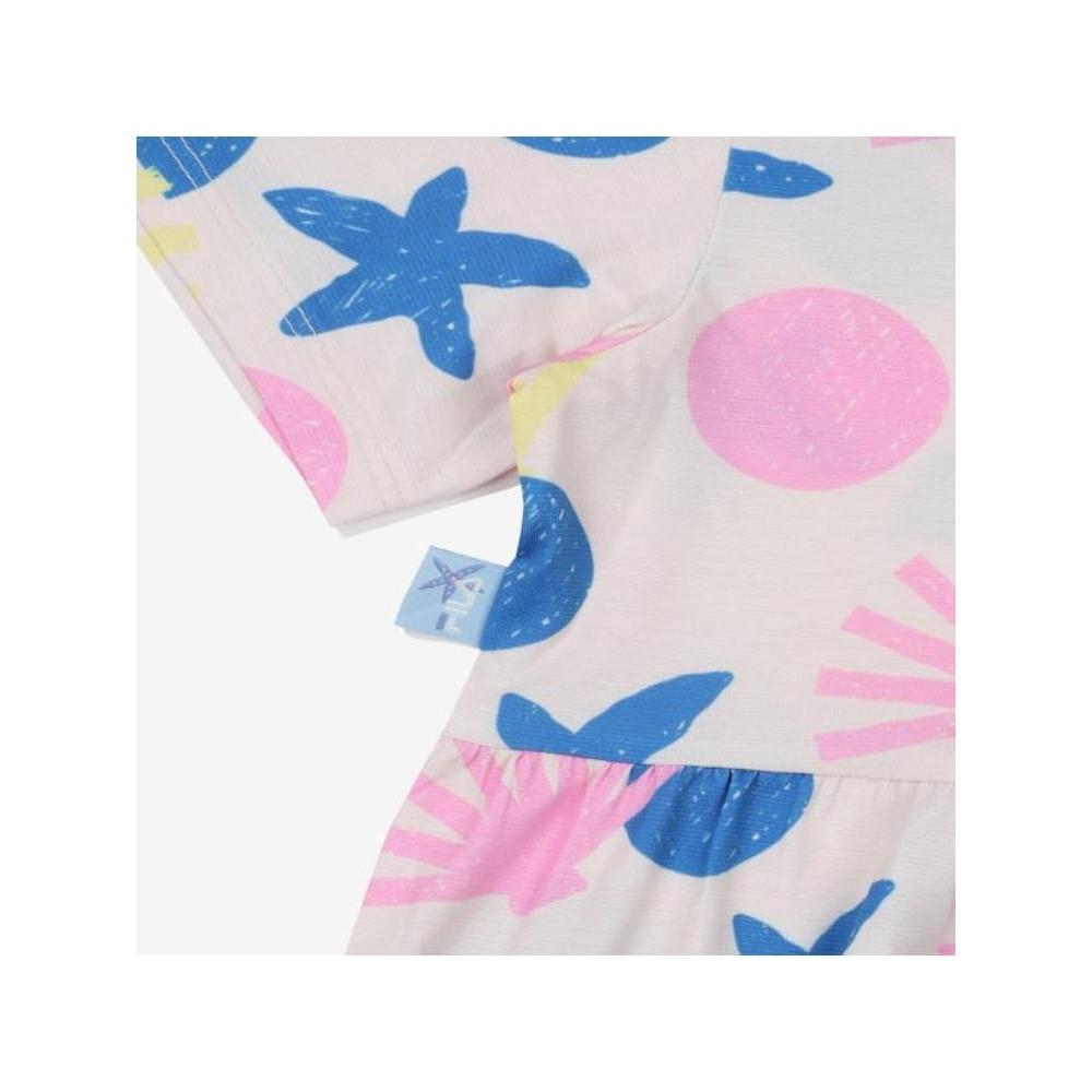 [fila Kids] Платье с узором для игр в воде Fk2opf2w02f Pye q0zFk2opf2w02fPye