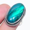 Green Labradorite Gemstone 925 Sterling Silver Jewelry Ring Size 8