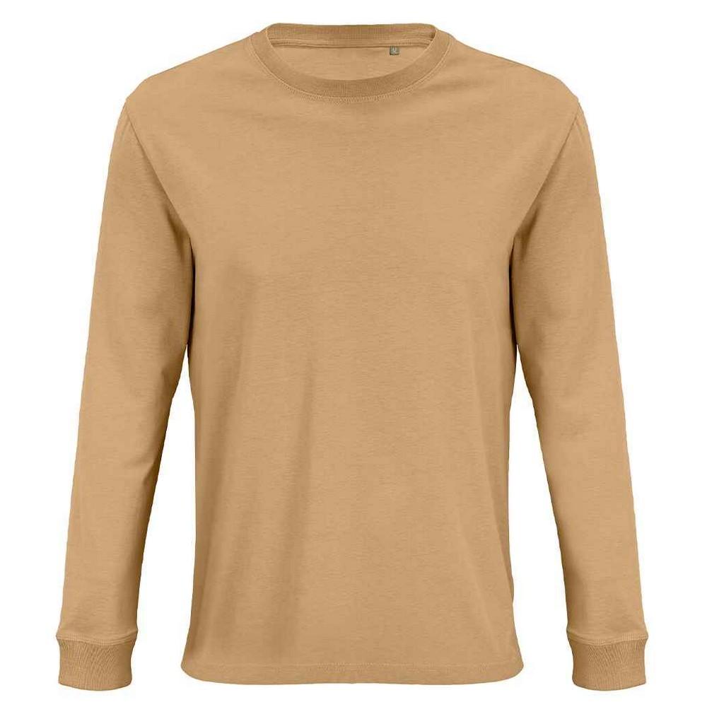 SOLS Unisex Adult Pioneer Organic Cotton Long-Sleeved T-Shirt