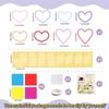Creative Easter Decoration Colorful DIY Window Decor Kit  Home Glass Window