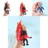 Cartoon Music Guy Keychain Perfect For Business/advertising/conference Gifts Pvc Soft Gel Material