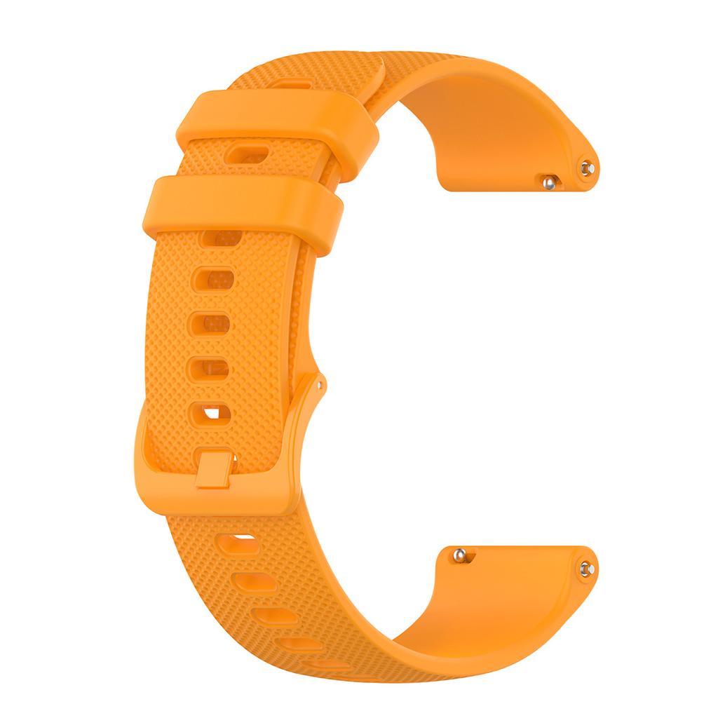 22mm Universal Grid Texture Silicone Watchband Replace Strap for Huawei Watch 3 3 Pro Samsung Amazfit Watch Etc