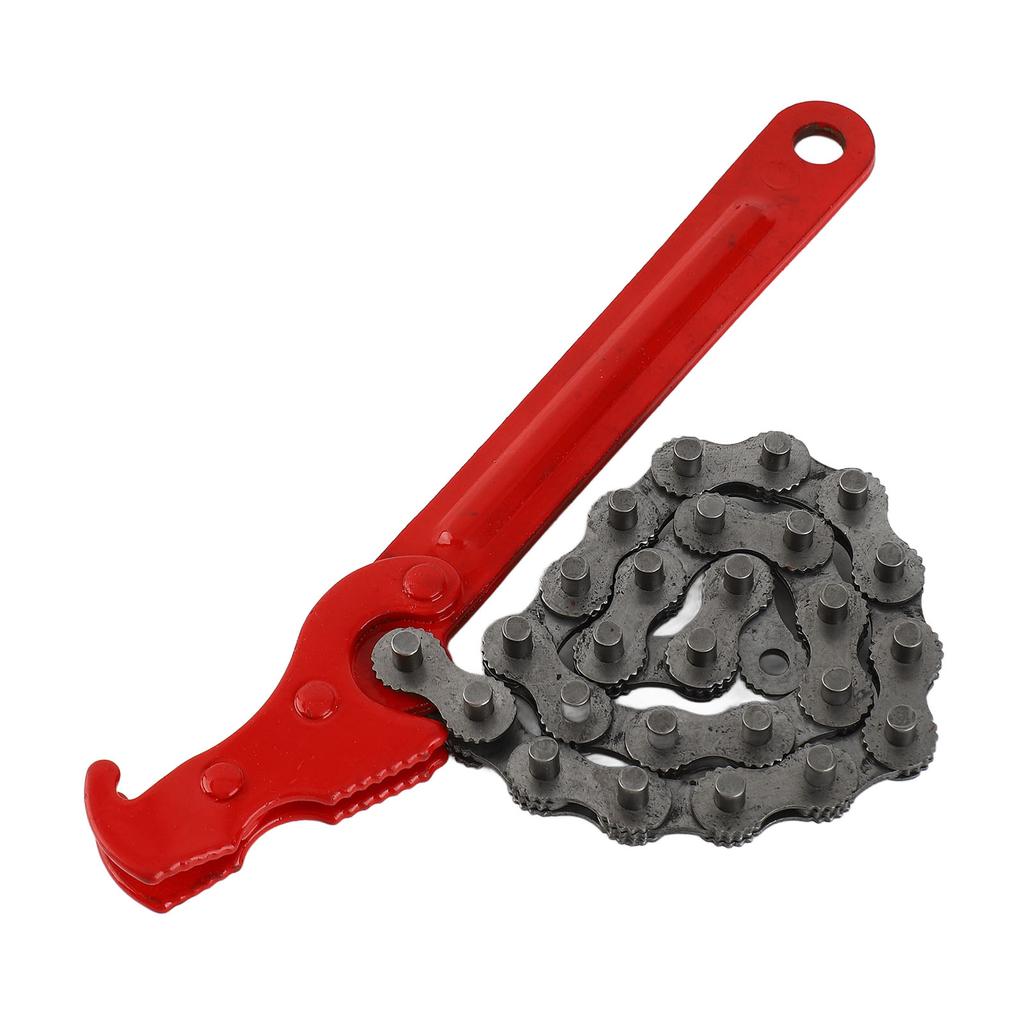 Adjustable Chain Oil Filter Wrench Grip Filters Spanner Pliers Removal Repair Tool