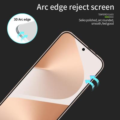 Для Huawei Pura 80 Защитная пленка для экрана MOFI 9H 3D Изогнутое закаленное стекло