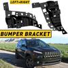 Кронштейн бампера для 2014-2018 Jeep Cherokee Передний левый и правый нижний EOA