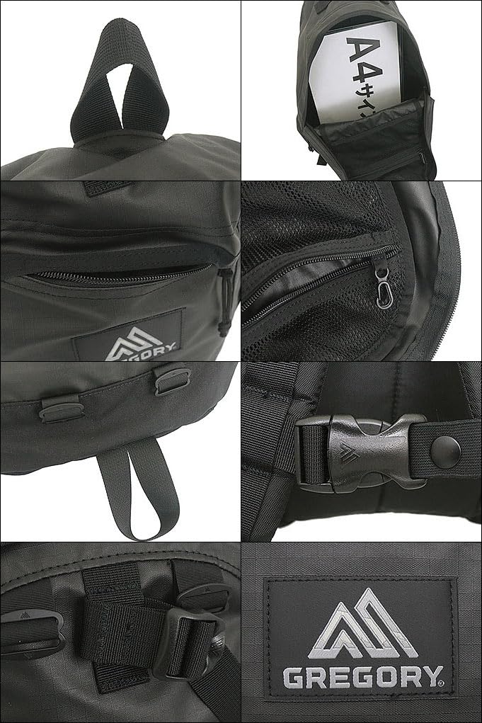 Bag 137539 Coded True Black Classic Fineday V2 18L [Gregory] (Rucksack) Men's Women's [Brand] [Item]