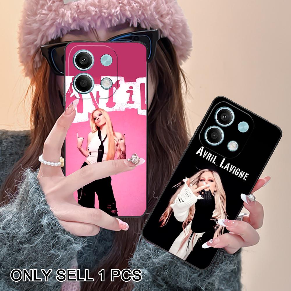 Матовый чехол из ТПУ Avril Lavigne для Xiaomi Redmi 15 14 13 12 A5 3 2 1 C Plus 4G 5G Цветная печать