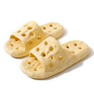 Модная летняя обувь для женщин, для ванной, купания, удобные мужские и женские домашние тапочки из ЭВА с нескользящей подошвой, сандалии, пляжные тапочки