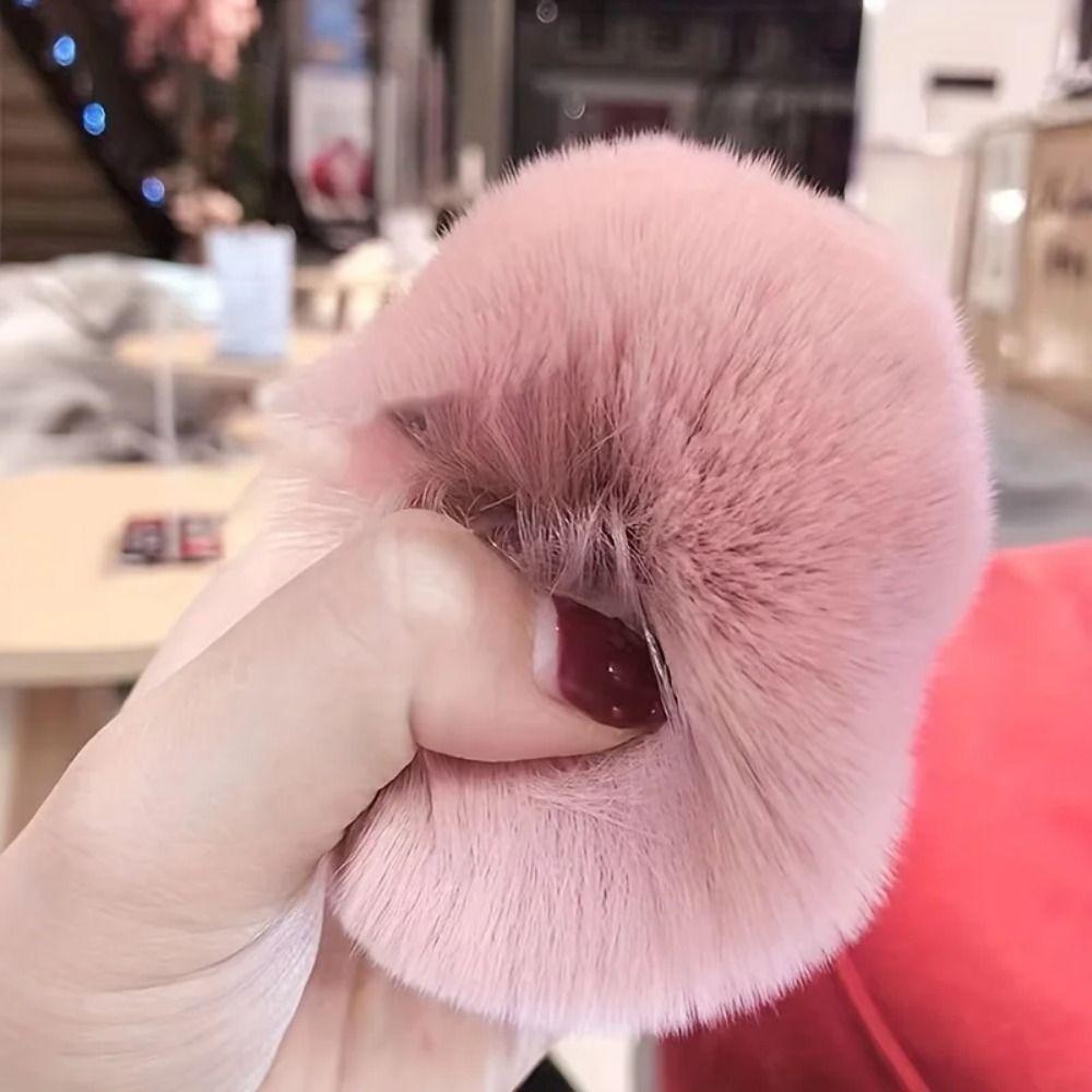 Portable Mushroom Powder Brush Soft Bristles Gel Dust Brush New Nail Dust Brush Manicure